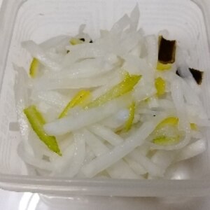 大根の即席漬け物